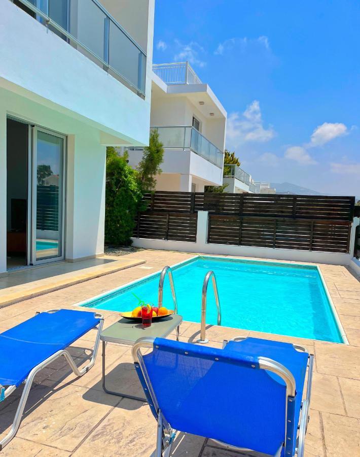 3 Bedroom Coral Bay Beach Seaview Villa I Private Pool Peyia Buitenkant foto