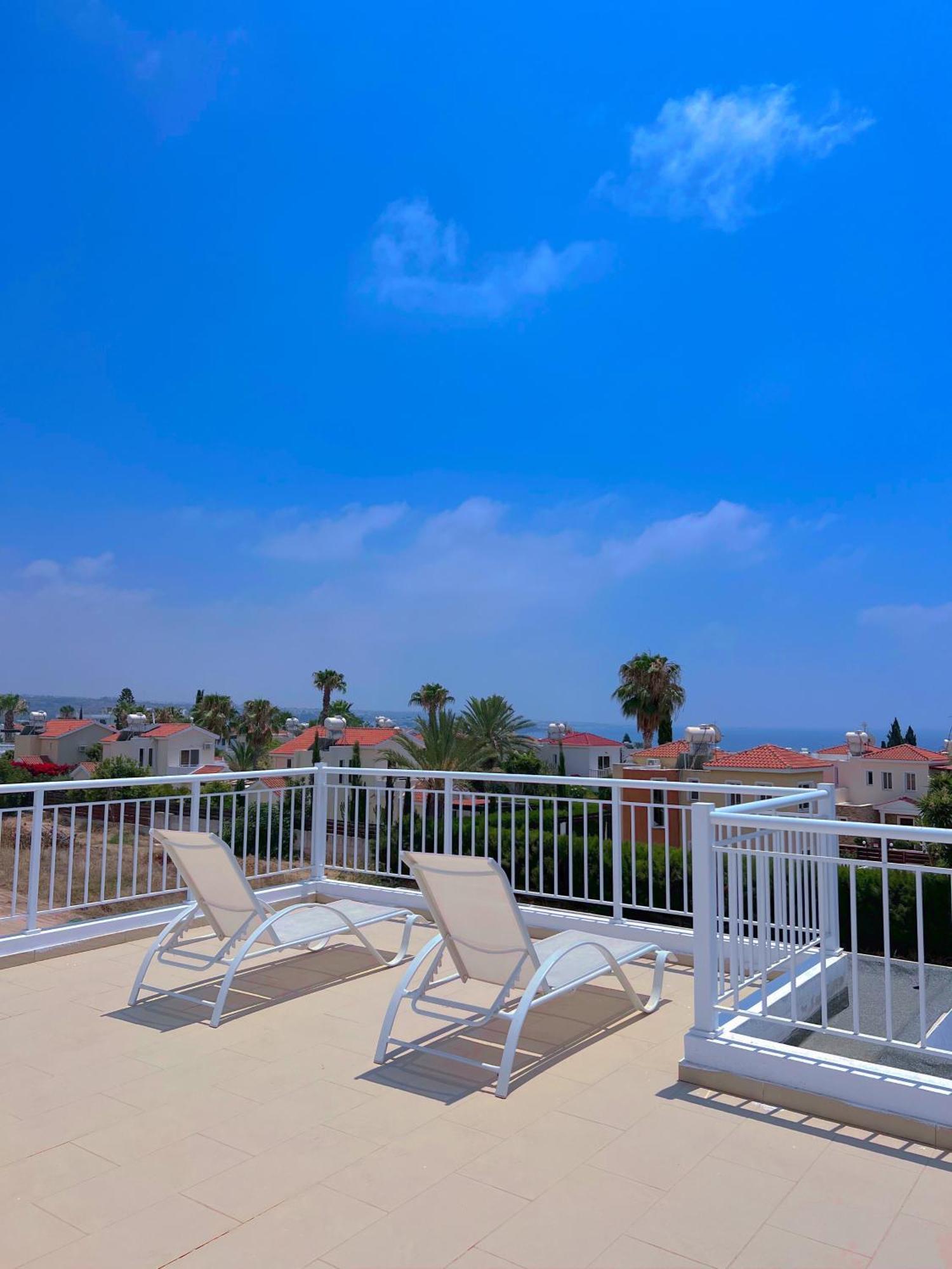 3 Bedroom Coral Bay Beach Seaview Villa I Private Pool Peyia Buitenkant foto